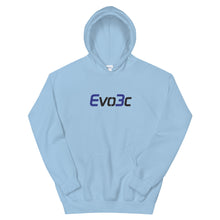 Load image into Gallery viewer, Black and Blue Logo Hoodie