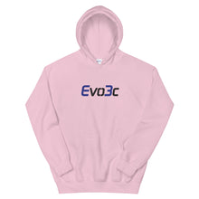 Load image into Gallery viewer, Black and Blue Logo Hoodie