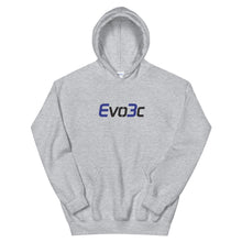 Load image into Gallery viewer, Black and Blue Logo Hoodie